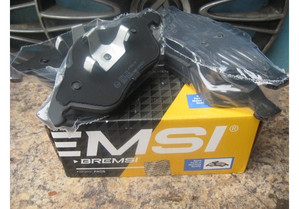 Комплект гальмівних колодок Renault Scenic II, Grand Scenic II, Megane II, Laguna II, III, ATE (156,3x68,8x18)